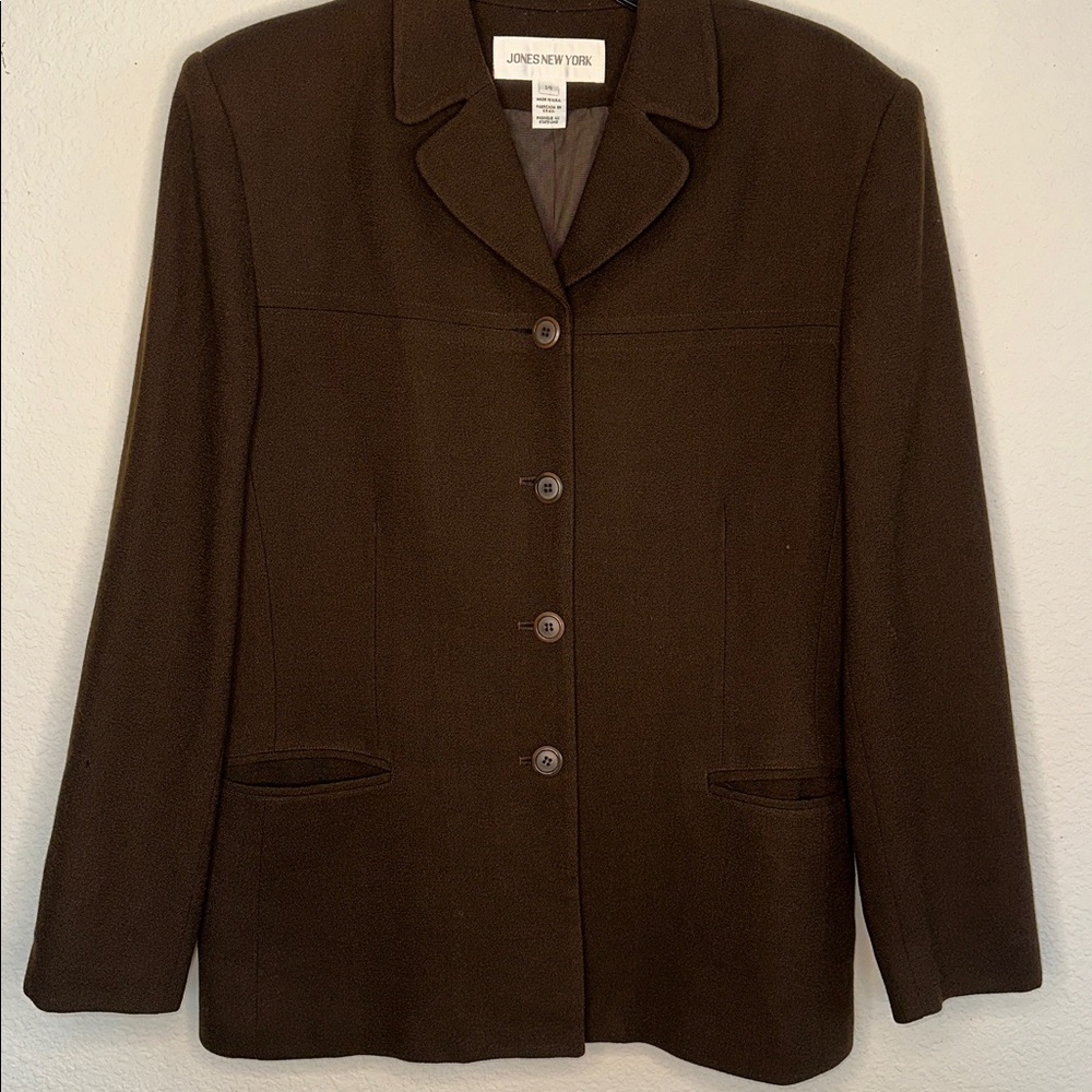 Jones‎ New York Brown Blazer